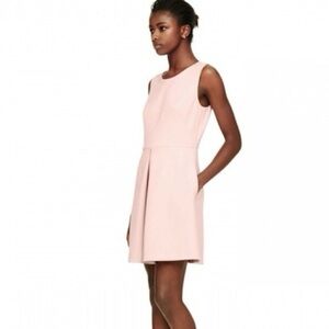 Club Monaco powder pink fit-and-flare sleeveless cocktail dress - size 4 (Small)